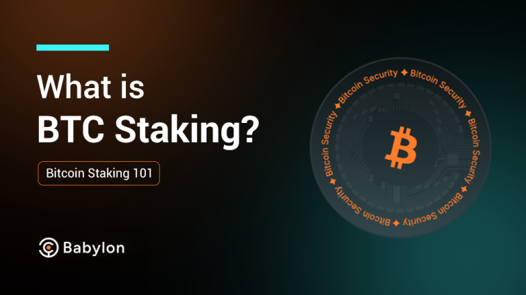 What is Bitcoin Staking?